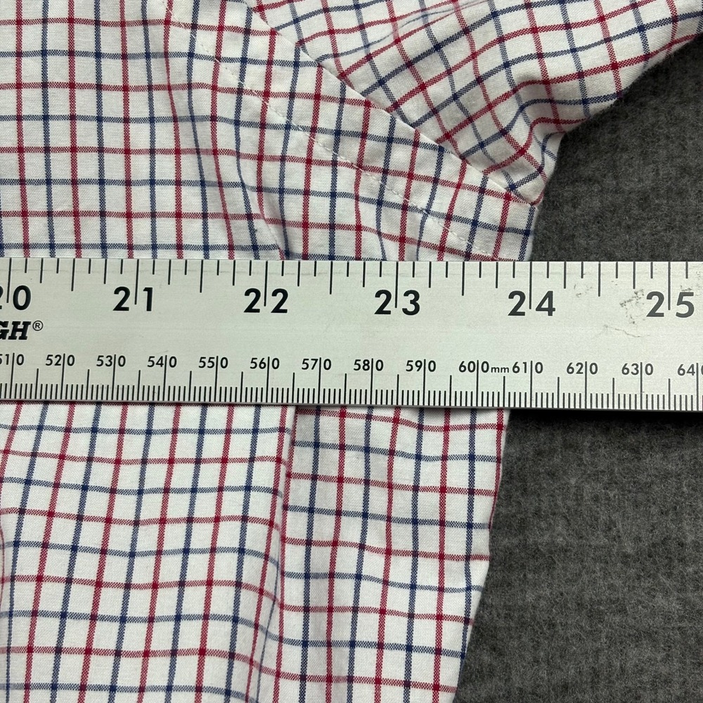 Ralph Lauren Mens XL Custom Fit Long Sleeve Check Button Down Shirt - Picture 8 of 9